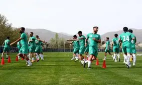 تمرین تیم ملی در ورزشگاه آزادی در حضور عزیزی خادم/ شجاع کتک خورد
