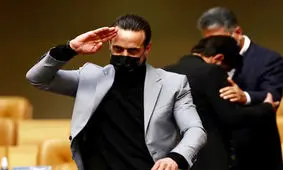 واکنش علی کریمی به اظهارات عزیزی خادم/عکس