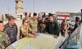 عملیات الحشدالشعبی در نزدیکی مرز عربستان
