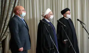 رییسی و قالیباف توانایی غلبه بر حسن خمینی و ظریف را دارند/ محبوبیت روحانی به 8 درصد و خاتمی به 17 درصد رسیده/ رضایت از مجلس بالای 50 درصد است