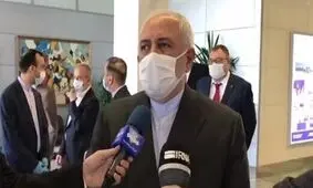 ظریف در بدو ورود به تاجیکستان: هدف ایران برقراری صلح پایدار در افغانستان است