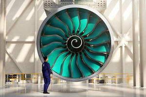 بزرگترین موتور هوایی جهان ساخته می‌شود