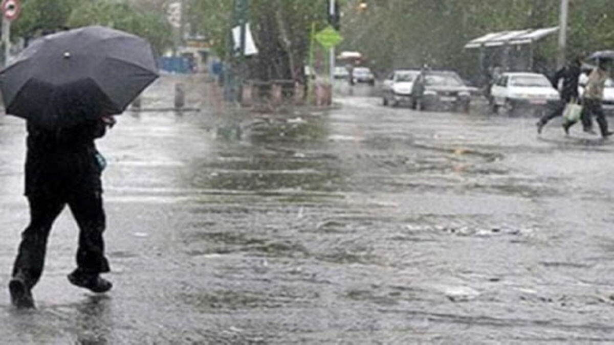 هشدار هواشناسی نسبت به رگبار باران و وزش باد شدید در برخی مناطق کشور