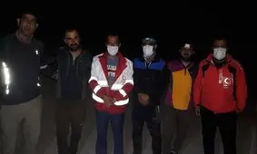 نجات جان سه نفر در ارتفاعات گچساران توسط امدادگران هلال احمر