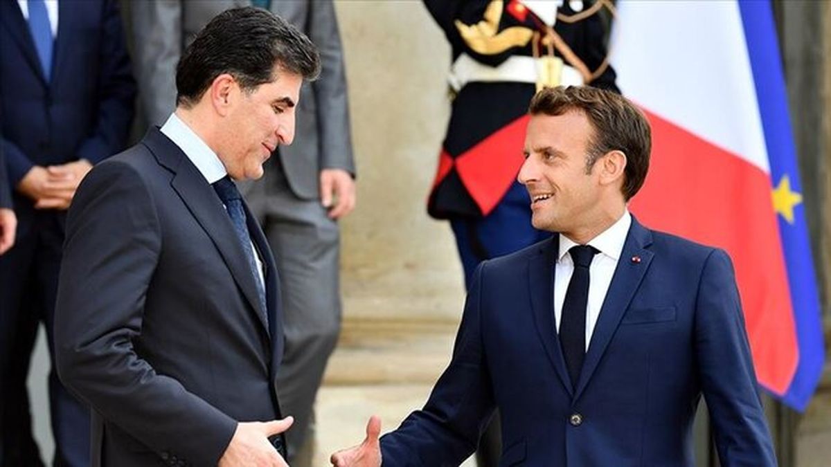 سفر رئیس اقلیم کردستان عراق به فرانسه