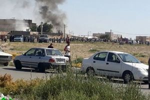 وحشت مردم شهریار از انفجار مهیب در شرکت گاز