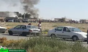 وحشت مردم شهریار از انفجار مهیب در شرکت گاز
