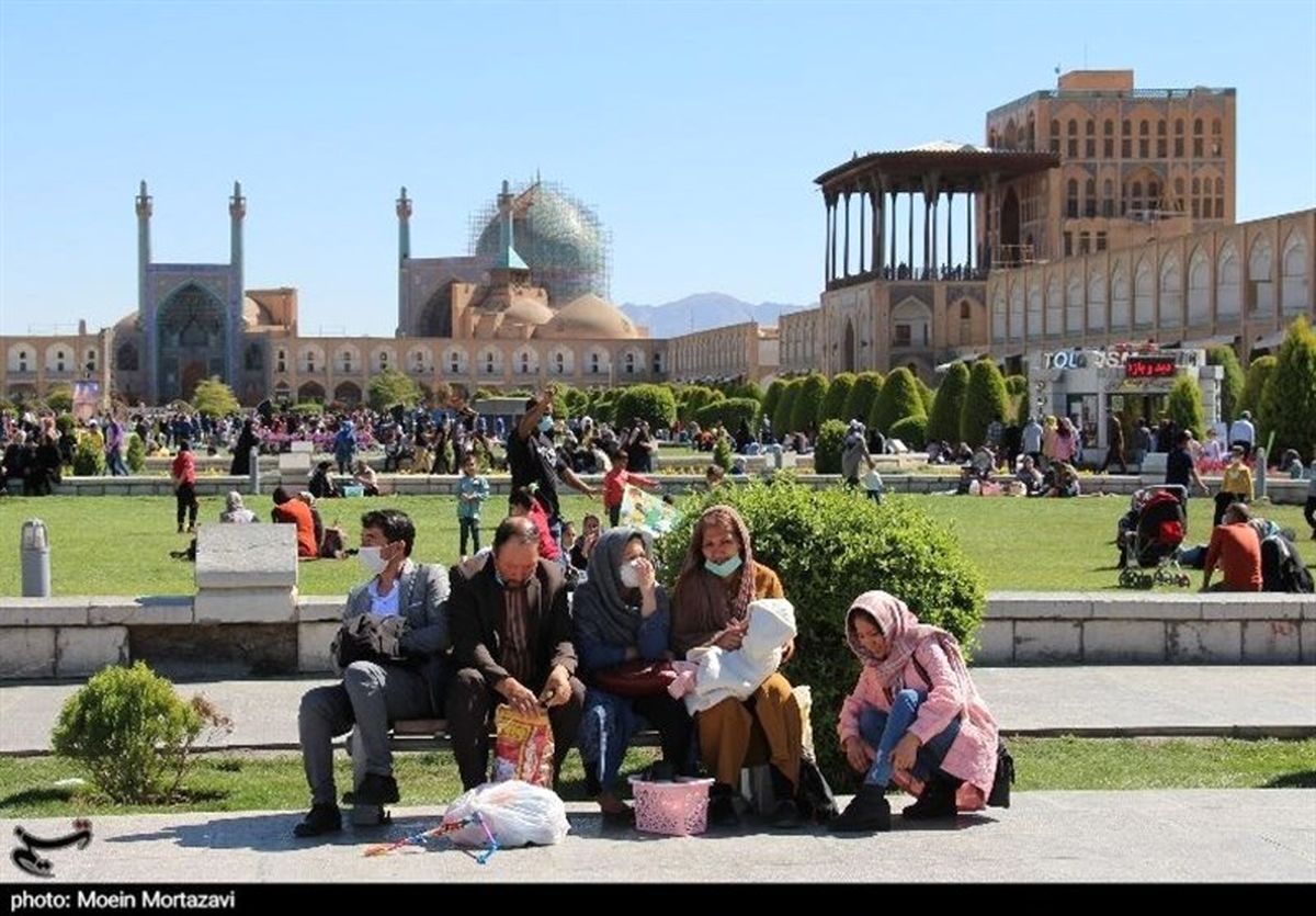 روایت تصویری تسنیم از کروناگردی مسافران در اصفهان نارنجی