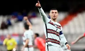 رونالدو یک گام دیگر به رکورد علی دایی نزدیک شد