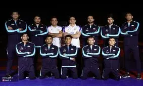 تیم ملی کشتی فرنگی ایران قهرمان آسیا شد