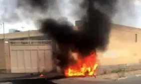 سقوط پهپاد ساخت شرکت زیرمجموعه وزارت دفاع در پرواز آزمایشی