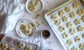 طرز تهیه شیرینی پَر