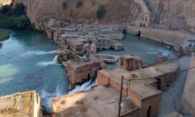 استاندار خوزستان از روند اجرایی پروژه های شوشتر بازدید کرد/ ایستگاه پمپاژ شهر شرافت شوشتر به بهره برداری رسید/ تصاویر