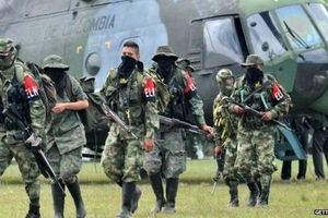 دست کم ۱۴ چریک در نبرد با ارتش کلمبیا کشته شدند