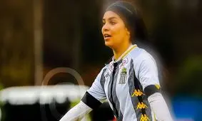 اتفاق عجیب برای فوتبالیست زن ایرانی در بلژیک