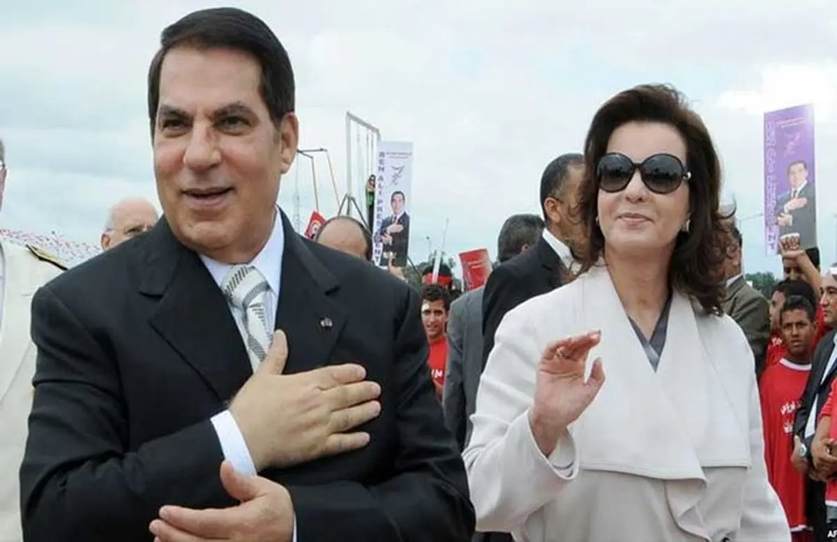 صدور حکم حبس برای همسر و دختر رئیس جمهور سابق تونس