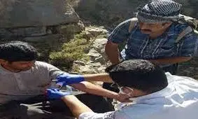 نجات جوان مارگزیده از مرگ حتمی در گندمان