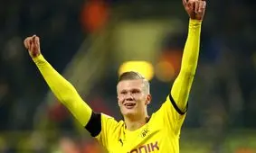 رکورد جدید هالند با دورتموند