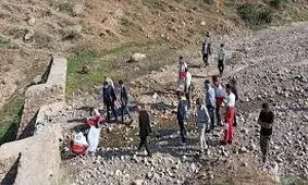 پیکر بی جان زن الموتی بعد از ۱۰ ساعت جست‌وجو کشف شد