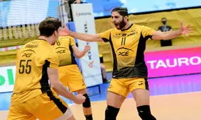 پیروزی یاران عبادی‌پور در دومین مسابقه رده‌بندی لیگ والیبال لهستان