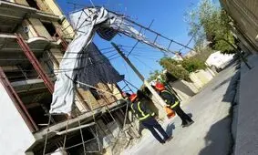 سقوط مرگبار كارگر ساختمانی در اراک