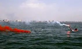 نجات جان ۸ صیاد در آبهای جنوب جزیره قشم