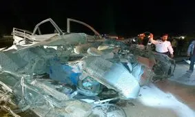 مرگ ۵ نفر طی ۲ تصادف در شیراز