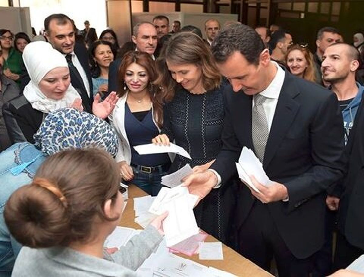 بشار اسد برای انتخابات ریاست جمهوری اعلام نامزدی کرد