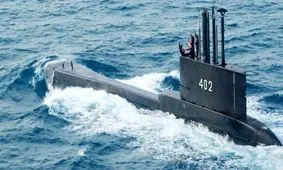 یک فروند زیر دریایی ارتش اندونزی گم شد