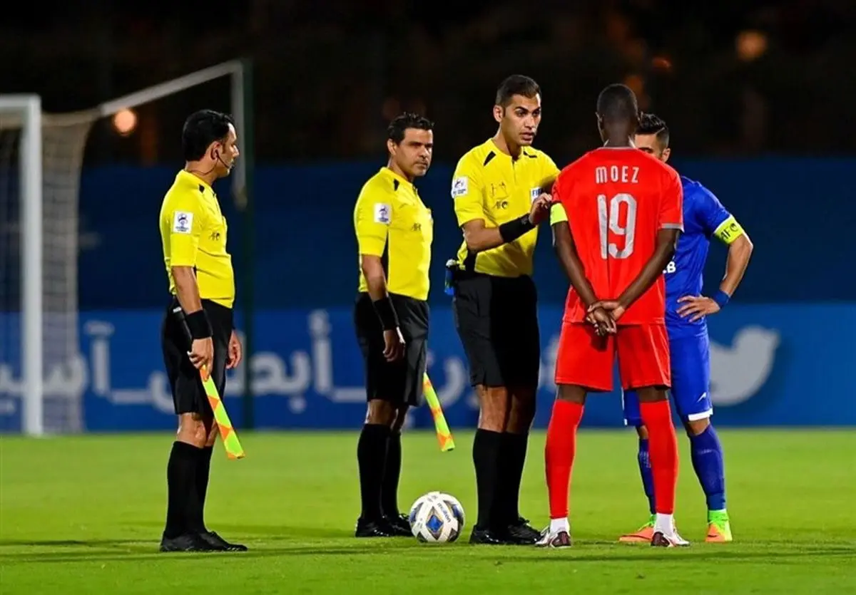 اعتراض باشگاه استقلال به قضاوت داور لبنانی دیدار برابر الدحیل