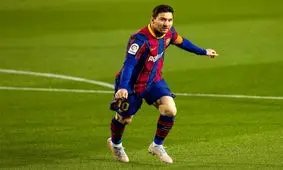 مسی در رده‌بندی کفش طلا به رونالدو رسید