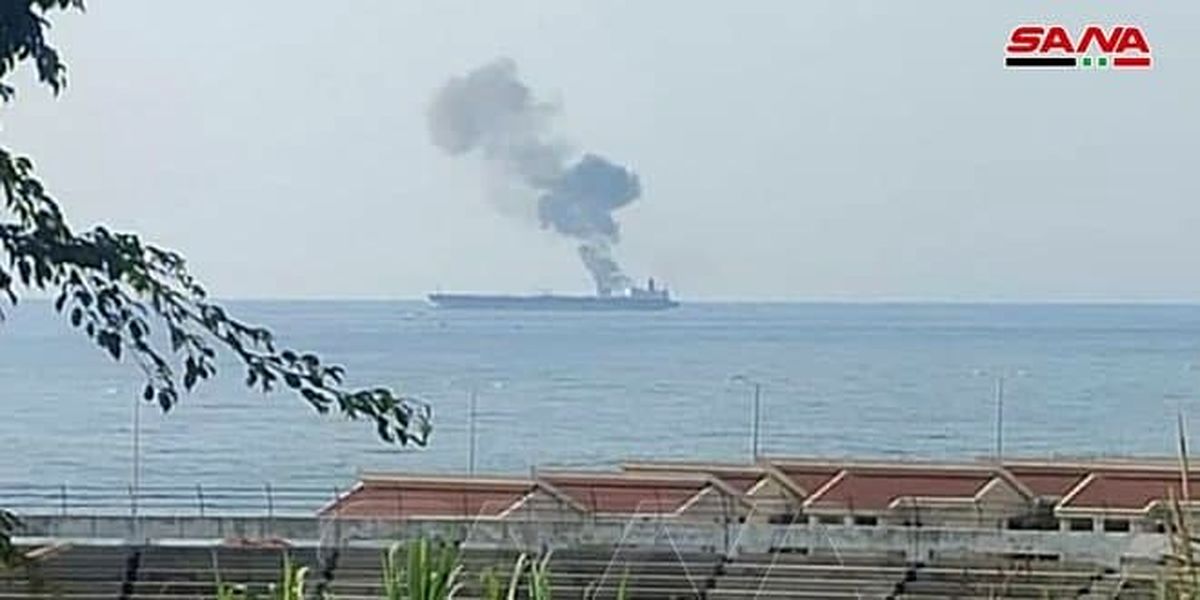 حمله پهپاد اسرائیلی به یک نفتکش ایرانی در سواحل سوریه/ برخی منابع: کشتی ایرانی نبوده