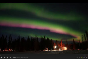 تصاویری زیبا از پدیده شفق قطبی در آلاسکا/ ویدئو