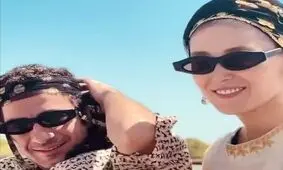 نوید محمدزاده و فرشته حسینی ازدواج کرده‌اند؟/ ویدئو