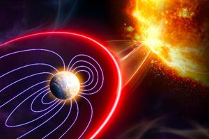 شراره‌های خورشیدی و تاثیرات آن بر مغناطیس‌ سپهر زمین