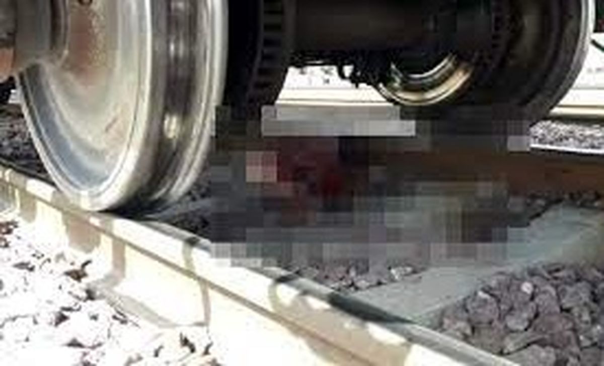 خودکشی یا مرگ فجیع مرد تهرانی زیر چرخ های قطار/ ویدئو 18+