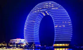 گردترین هتل جهان کجاست؟/ اینجا همه چیز گرد است/ ویدئو