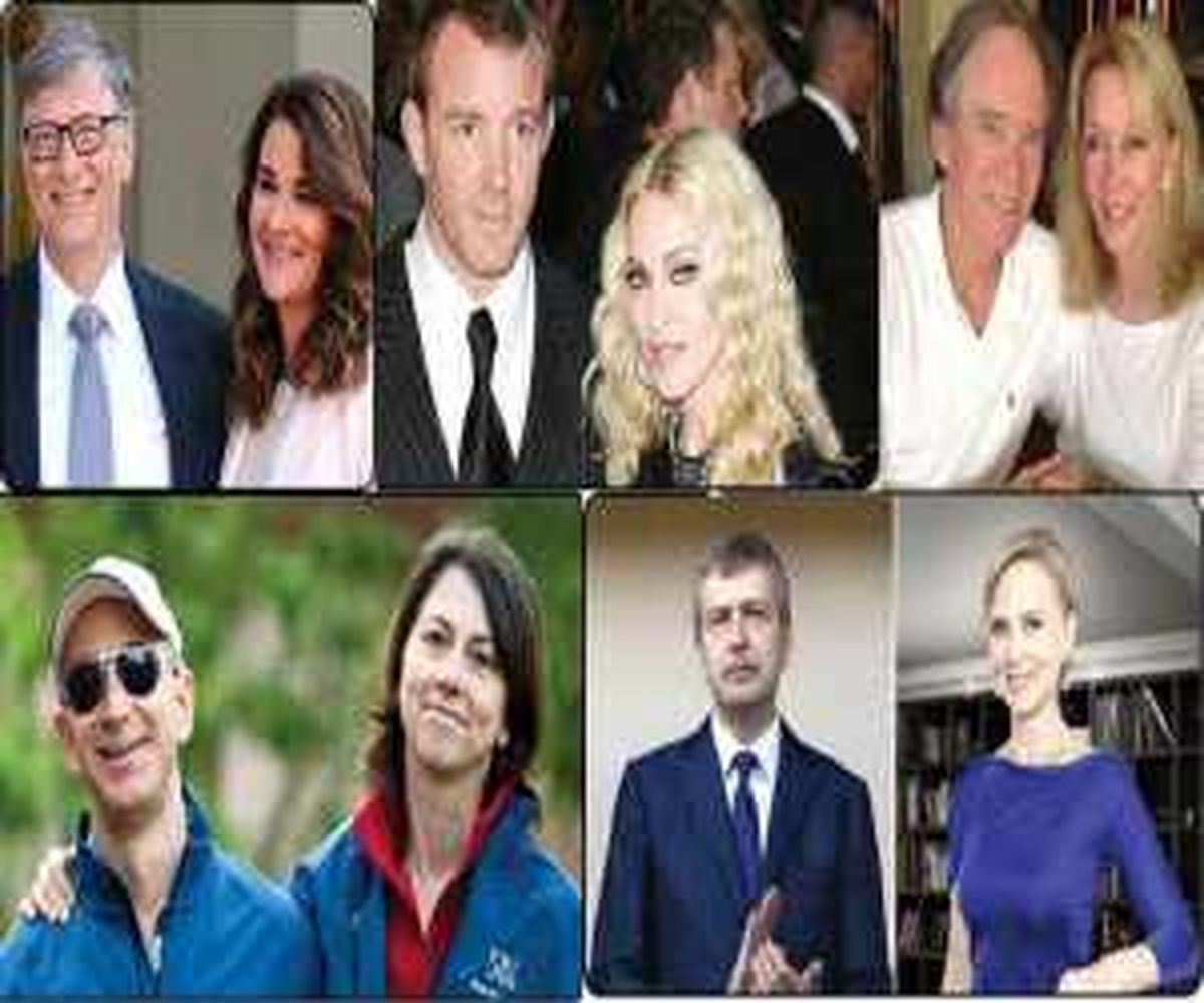 گرانترین طلاق های تاریخ؛ از بیل گیتس و مورداک تا مدیرعامل فرمول یک