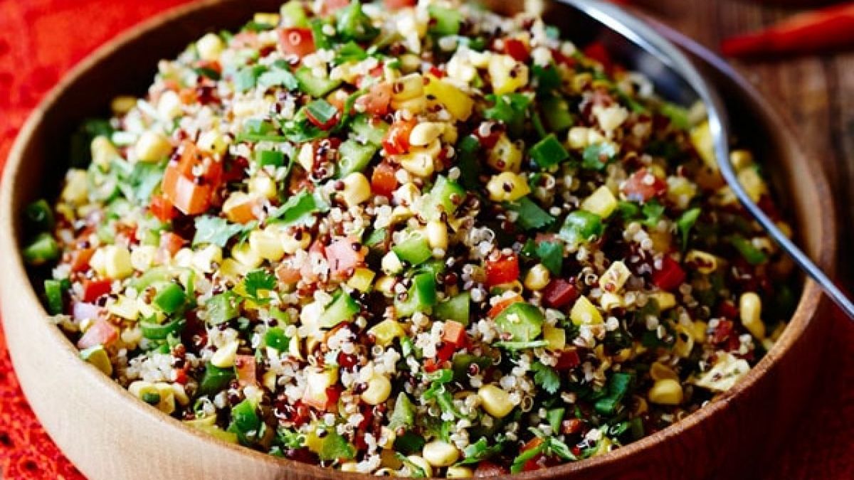 طرز تهیه سالاد كينوا