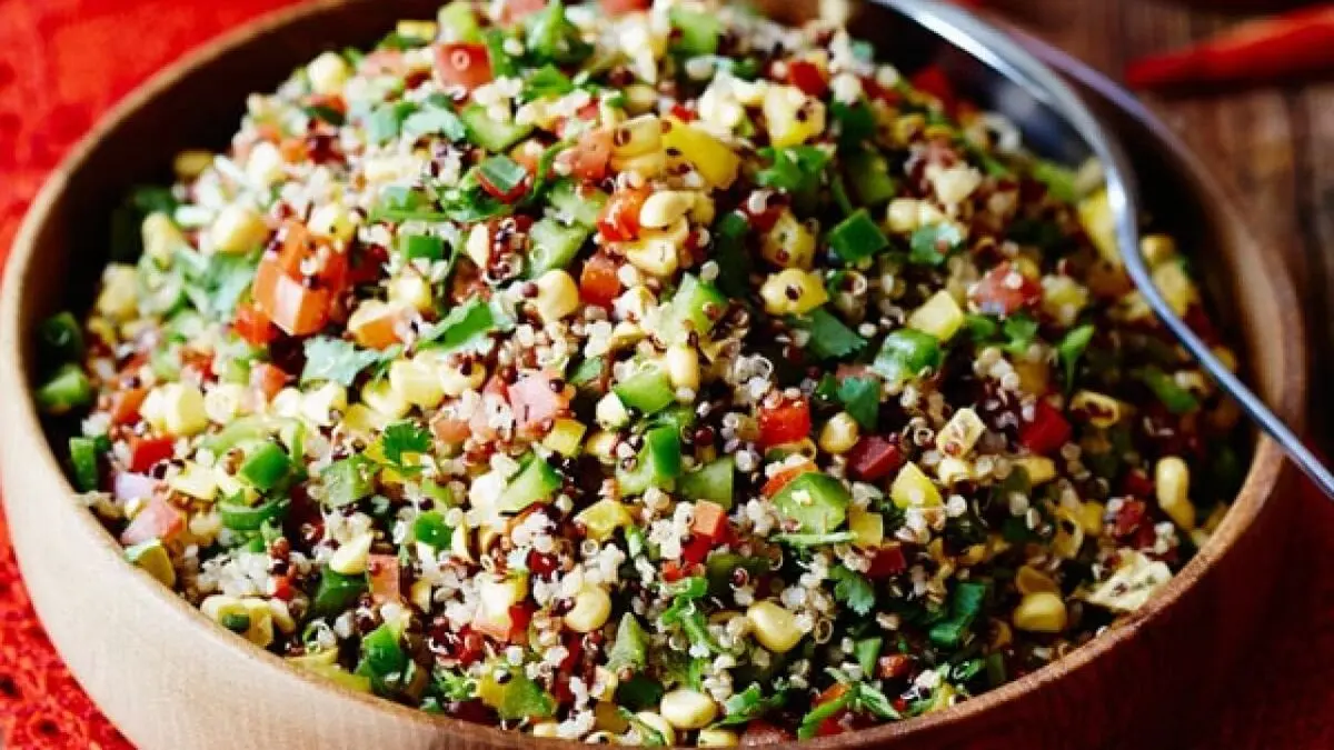 طرز تهیه سالاد‌ كينوا