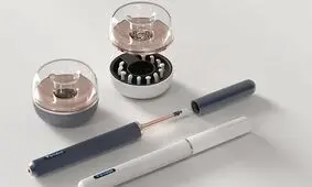 تمیز کردن گوش با یک فناوری رباتیک عجیب/ عکس