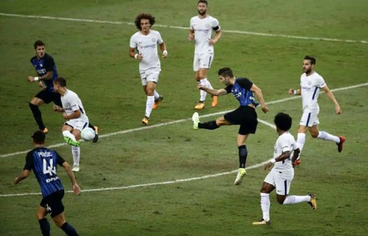 اینتر مقابل چلسی به برتری رسید