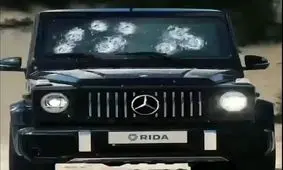 تست شیشه‌های ضدگلوله مرسدس بنز/ ویدئو