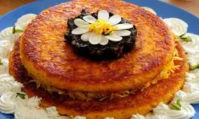 طرز تهیه ته‌چین قارچ و گردو