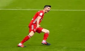 جشن قهرمانی بایرن مونیخ با جشنواره گل مقابل گلادباخ