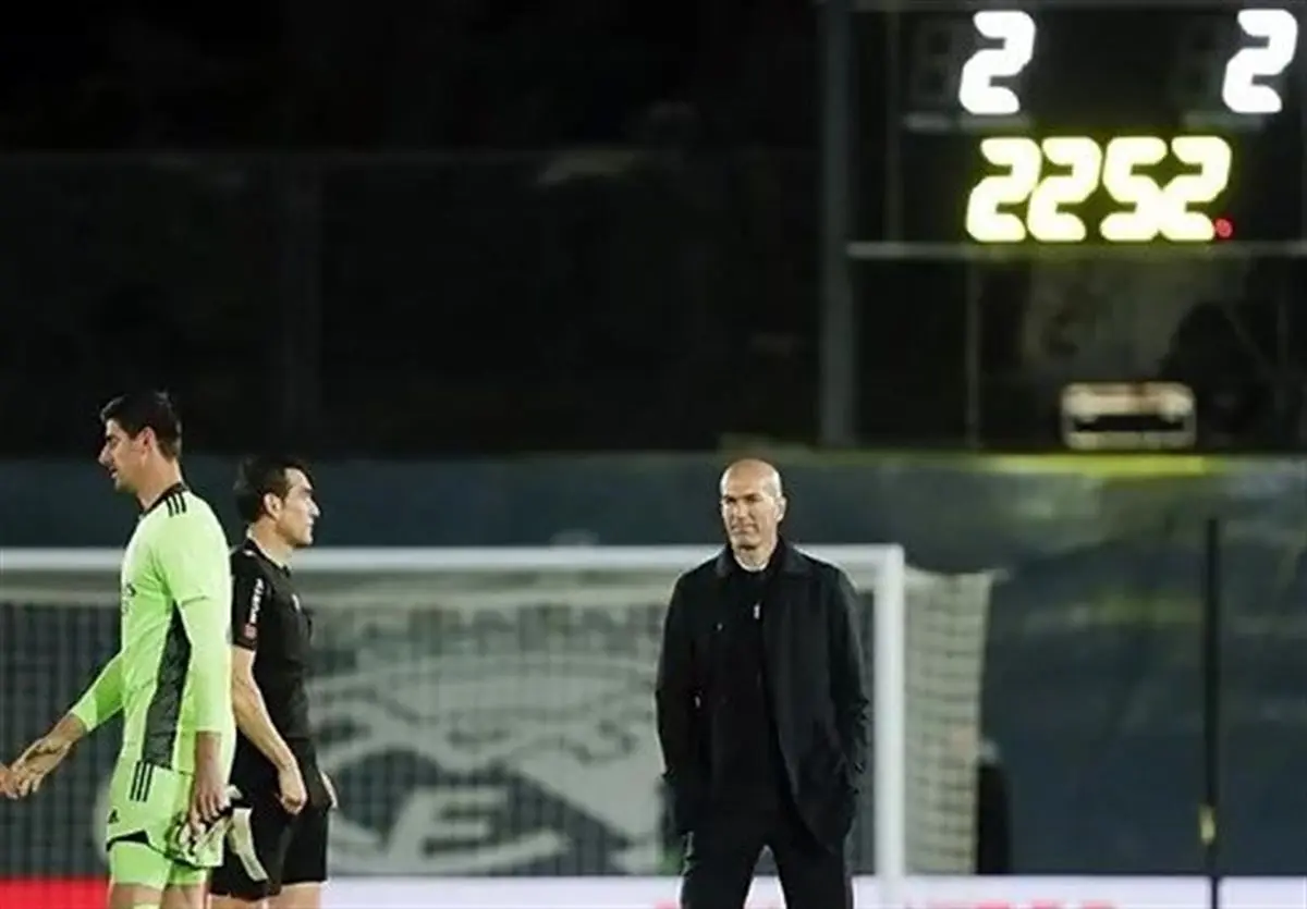 زیدان: عصبانی هستم چون شایسته پیروزی مقابل سویا بودیم/ تا آخرین لحظه خواهیم جنگید