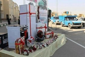 اهدای ۱۱۰ سری جهیزیه در آذربایجان غربی