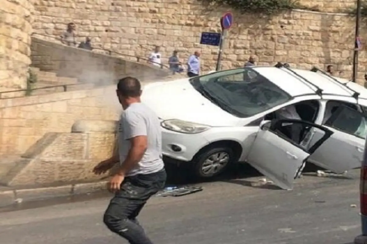 شهرک نشین تندرو جوان فلسطینی را با ماشین زیر گرفت
