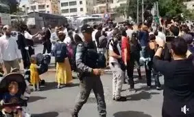 تغییر مسیر راهپیمایی "تحریک‌آمیز" یهودیان در قدس/ حضور اعضای کنست در محله الشیخ جراح