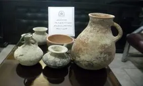 کشف اشیاء عتیقه متعلق به دوره ساسانیان در گلوگاه 
